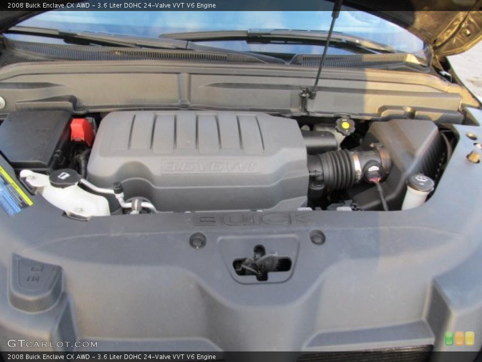 3.6 Liter DOHC 24-Valve VVT V6 Engine for the 2008 Buick Enclave #42101477