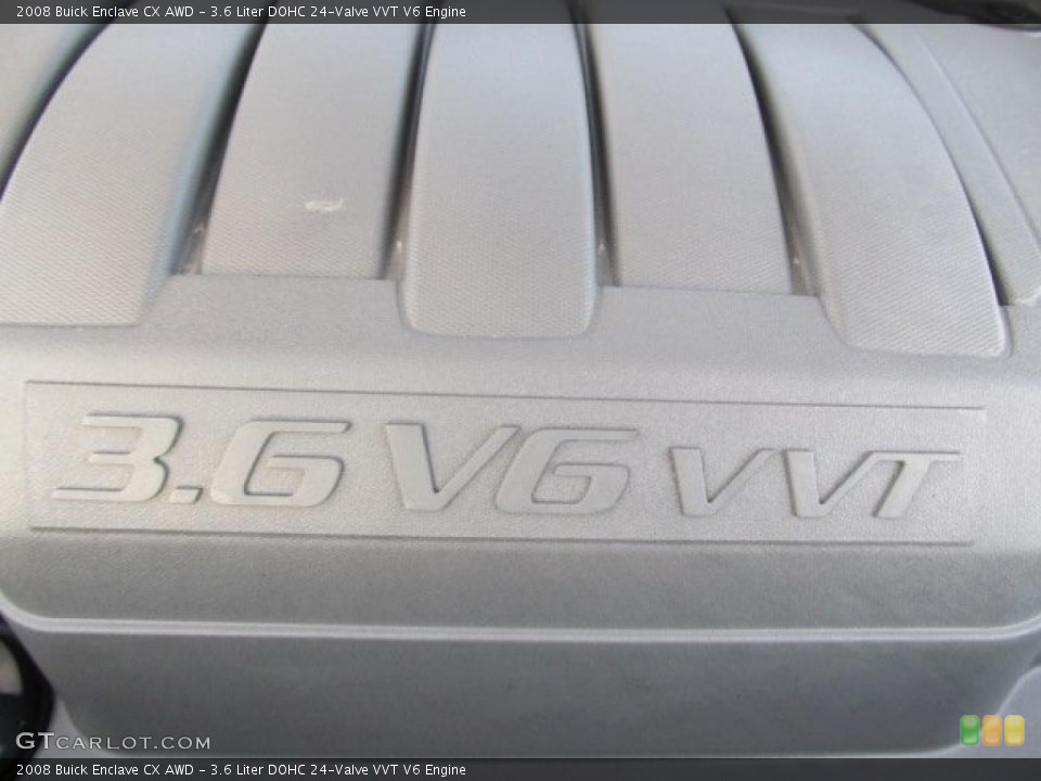 3.6 Liter DOHC 24-Valve VVT V6 Engine for the 2008 Buick Enclave #42101493