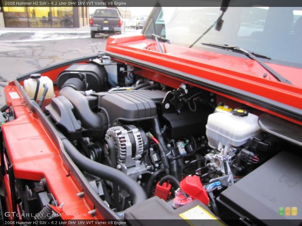 6.2 Liter OHV 16V VVT Vortec V8 Engine for the 2008 Hummer H2 #42102369