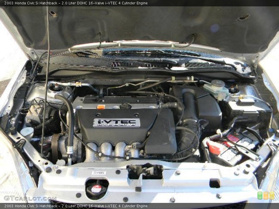 2.0 Liter DOHC 16-Valve i-VTEC 4 Cylinder 2003 Honda Civic Engine