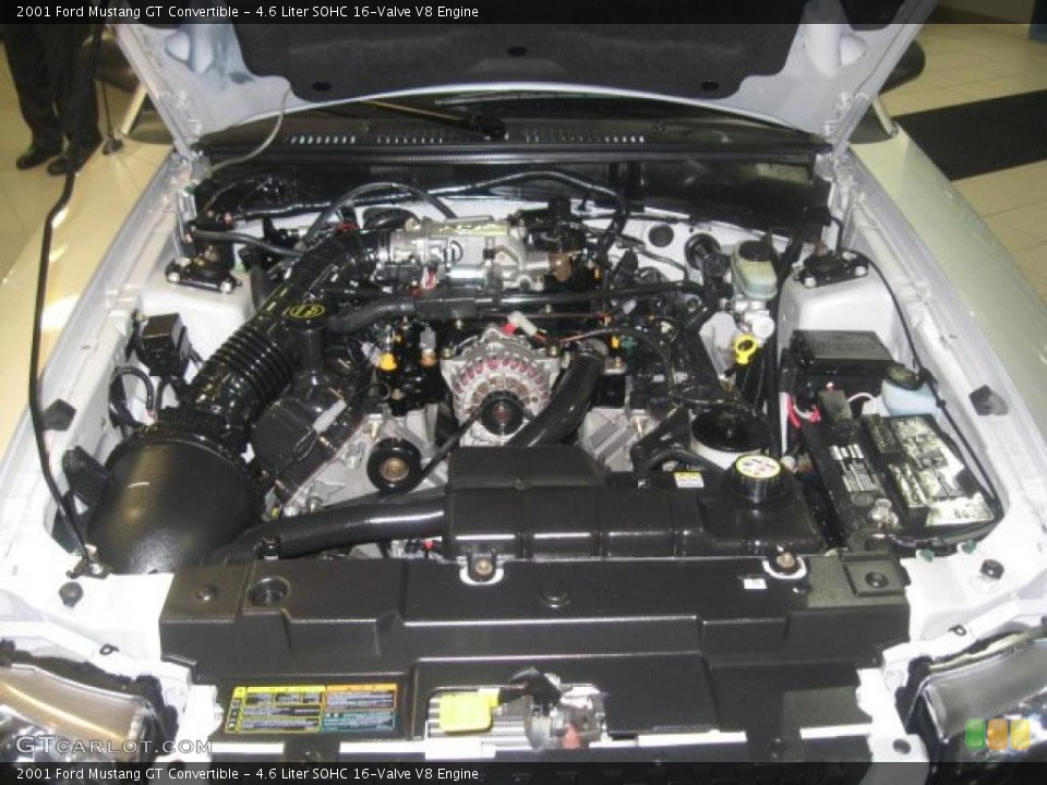 4.6 Liter SOHC 16-Valve V8 Engine for the 2001 Ford Mustang #42107121