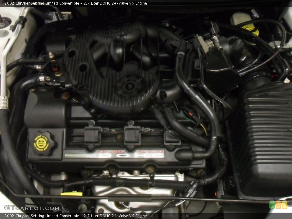 2.7 Liter DOHC 24-Valve V6 Engine for the 2002 Chrysler Sebring #42109881