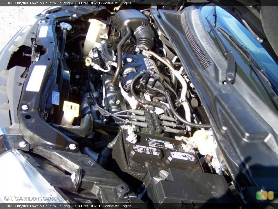 3.8 Liter OHV 12-Valve V6 Engine for the 2008 Chrysler Town & Country #42115277