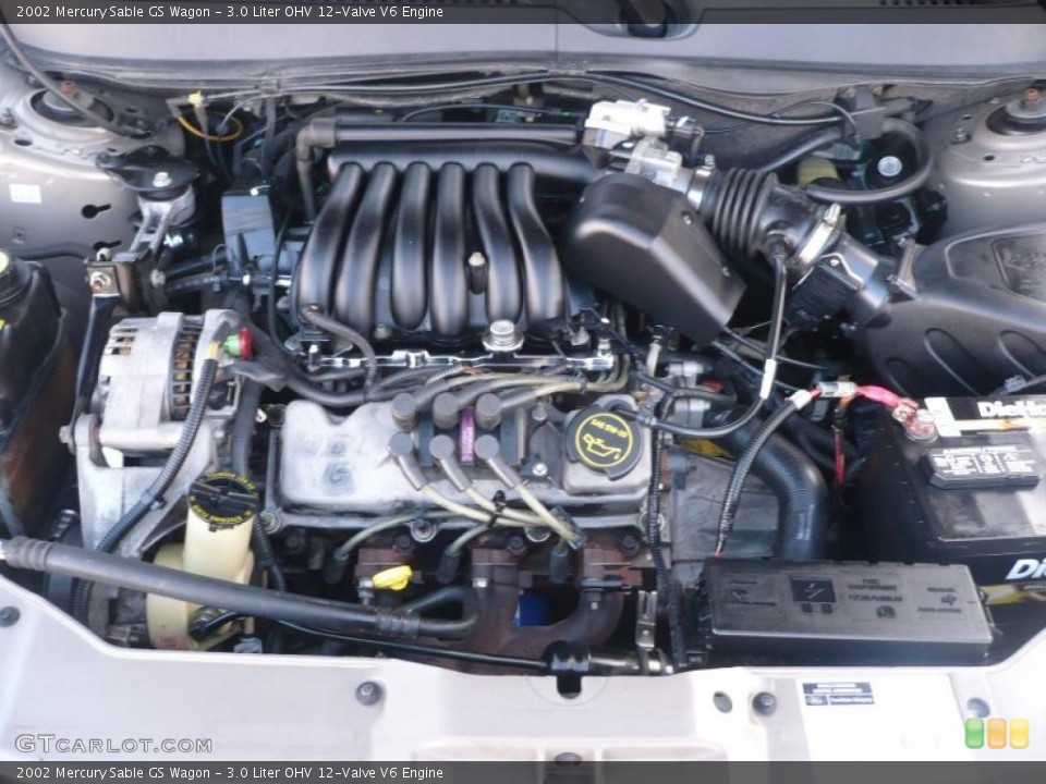3.0 Liter OHV 12-Valve V6 Engine for the 2002 Mercury Sable #42116505