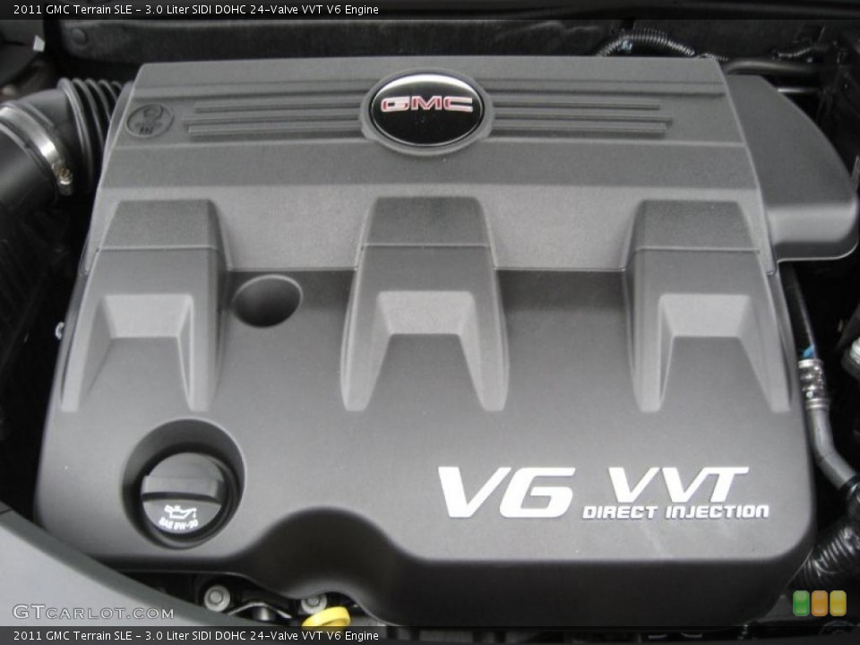 3.0 Liter SIDI DOHC 24-Valve VVT V6 Engine for the 2011 GMC Terrain #42121774