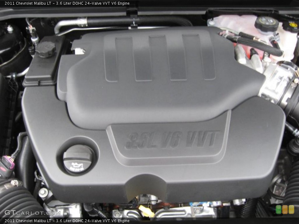 3.6 Liter DOHC 24-Valve VVT V6 Engine for the 2011 Chevrolet Malibu #42123074