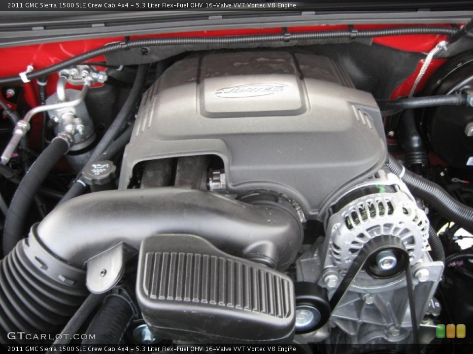 5.3 Liter Flex-Fuel OHV 16-Valve VVT Vortec V8 Engine for the 2011 GMC Sierra 1500 #42123674