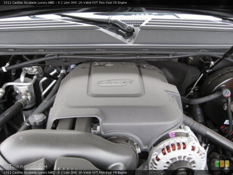 6.2 Liter OHV 16-Valve VVT Flex-Fuel V8 Engine for the 2011 Cadillac Escalade #42125126