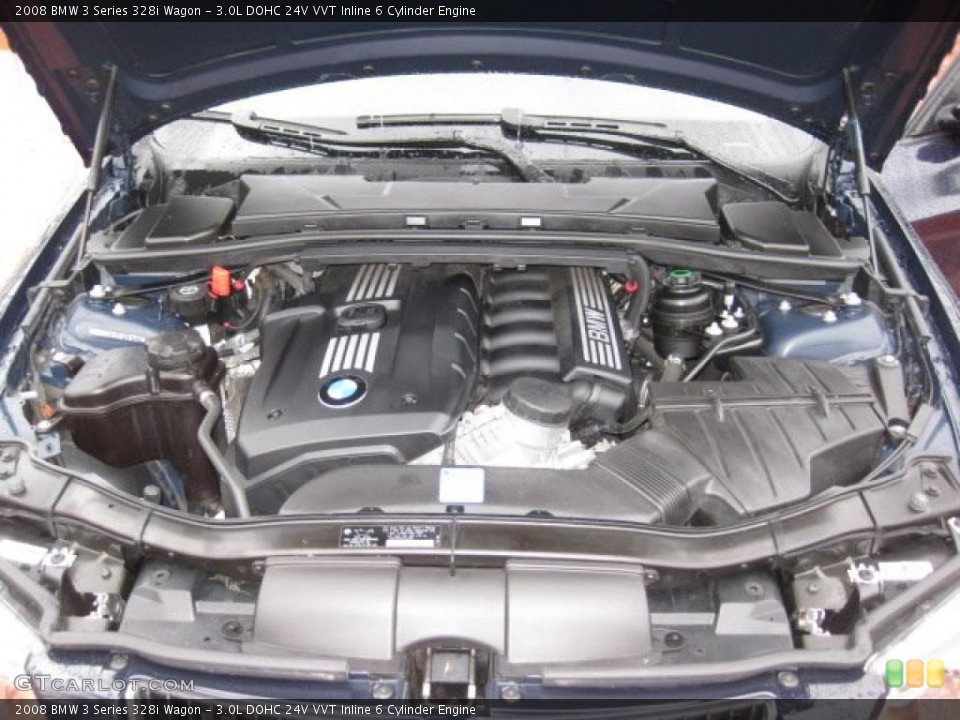 3.0L DOHC 24V VVT Inline 6 Cylinder Engine for the 2008 BMW 3 Series #42126126