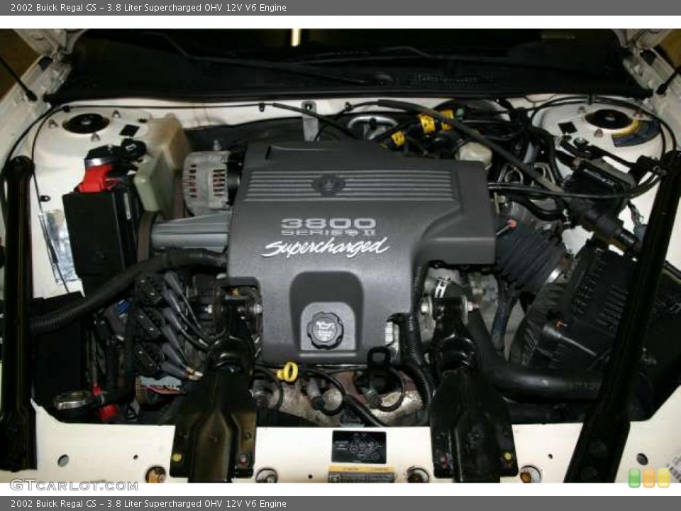 3.8 Liter Supercharged OHV 12V V6 Engine for the 2002 Buick Regal #42128774