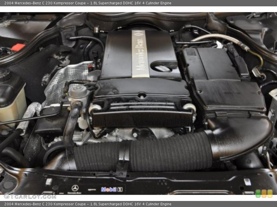 1.8L Supercharged DOHC 16V 4 Cylinder Engine for the 2004 Mercedes-Benz C #42131323