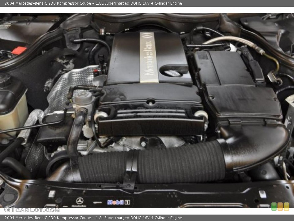 1.8L Supercharged DOHC 16V 4 Cylinder Engine for the 2004 Mercedes-Benz C #42131323
