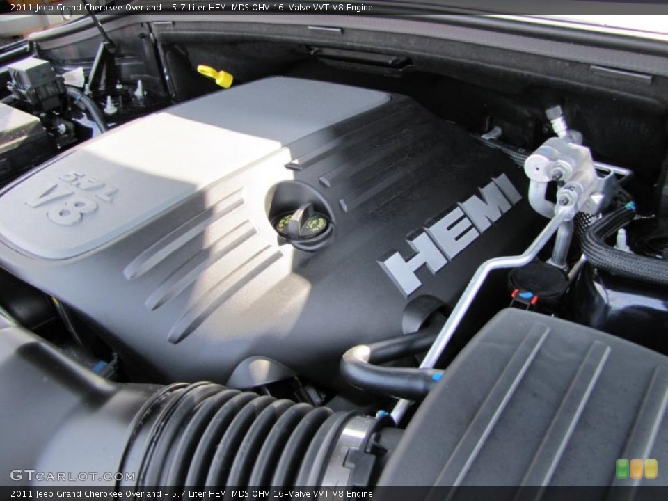 5.7 Liter HEMI MDS OHV 16-Valve VVT V8 Engine for the 2011 Jeep Grand Cherokee #42135223