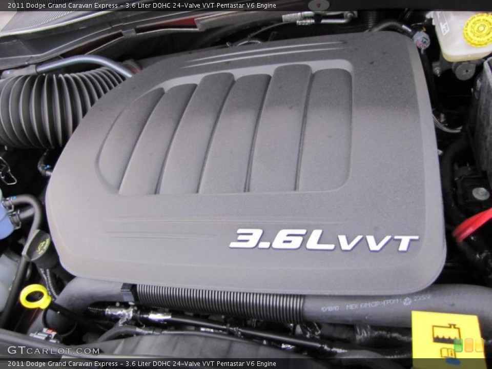 3.6 Liter DOHC 24-Valve VVT Pentastar V6 Engine for the 2011 Dodge Grand Caravan #42139305