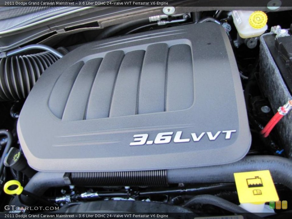 3.6 Liter DOHC 24-Valve VVT Pentastar V6 Engine for the 2011 Dodge Grand Caravan #42139547