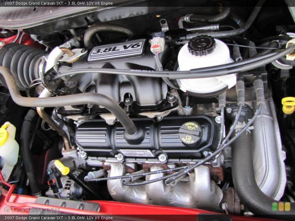 3.8L OHV 12V V6 Engine for the 2007 Dodge Grand Caravan #42140239