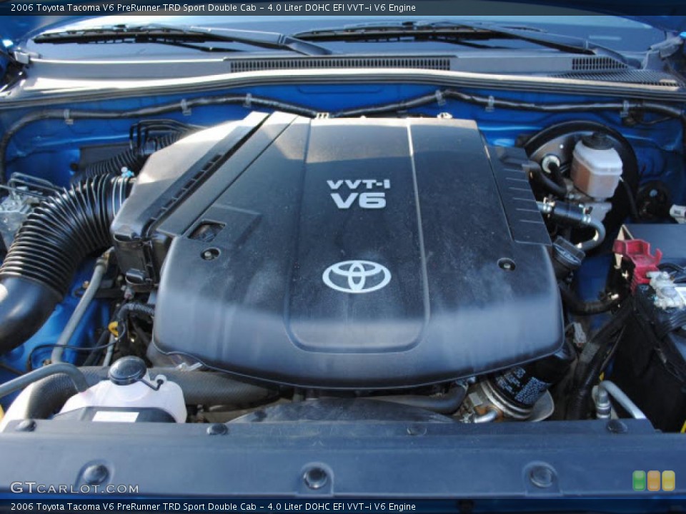 4.0 Liter DOHC EFI VVT-i V6 Engine for the 2006 Toyota Tacoma #42152424