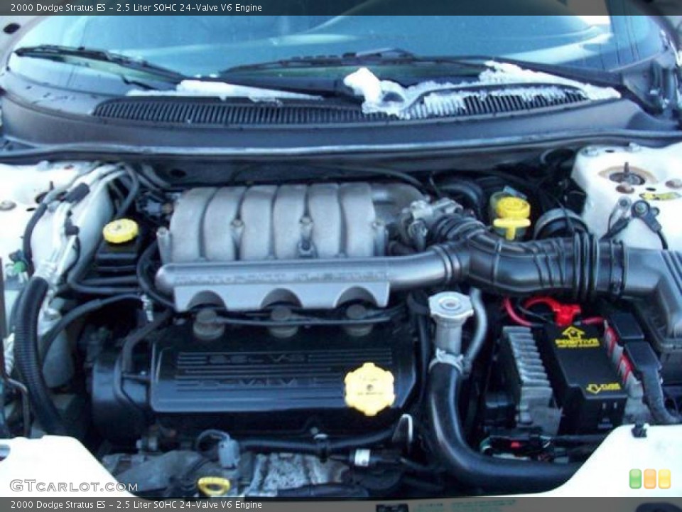 2.5 Liter SOHC 24-Valve V6 Engine for the 2000 Dodge Stratus #42158848