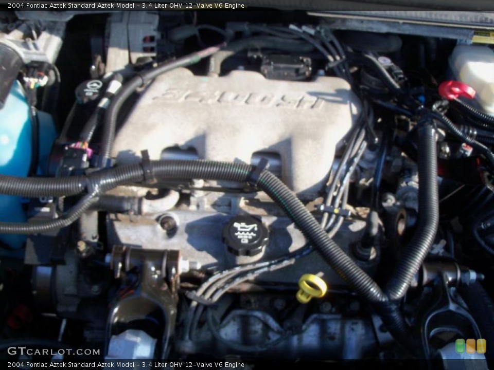3.4 Liter OHV 12-Valve V6 Engine for the 2004 Pontiac Aztek #42161692