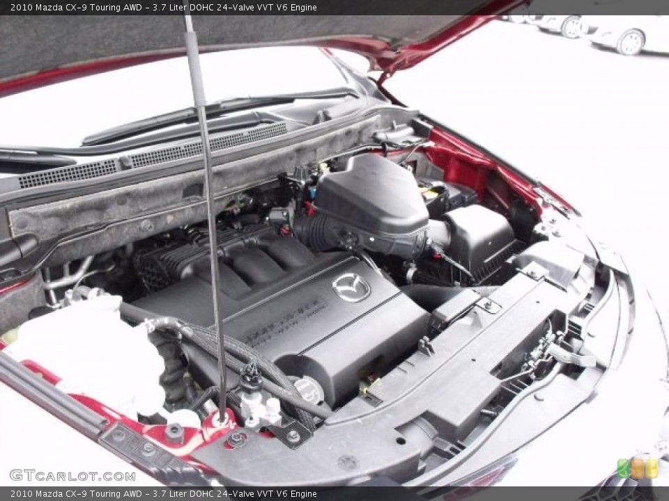 3.7 Liter DOHC 24-Valve VVT V6 Engine for the 2010 Mazda CX-9 #42163592