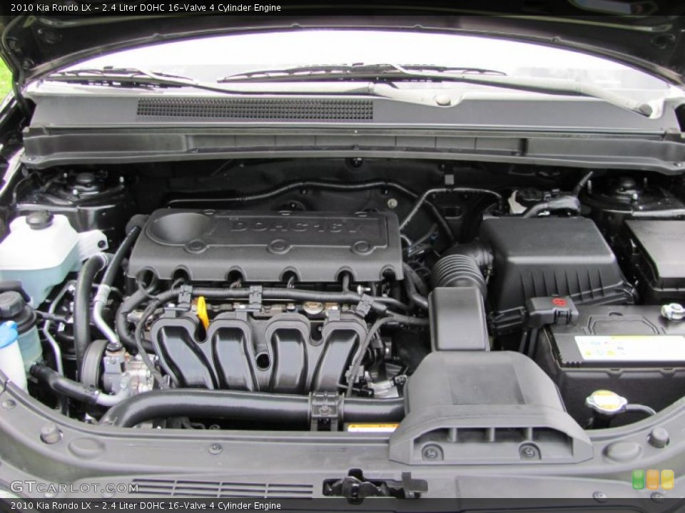 2.4 Liter DOHC 16-Valve 4 Cylinder Engine for the 2010 Kia Rondo #42173372