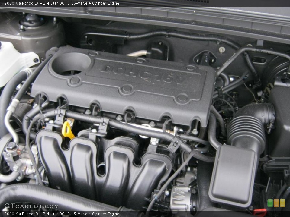 2.4 Liter DOHC 16-Valve 4 Cylinder Engine for the 2010 Kia Rondo #42175076