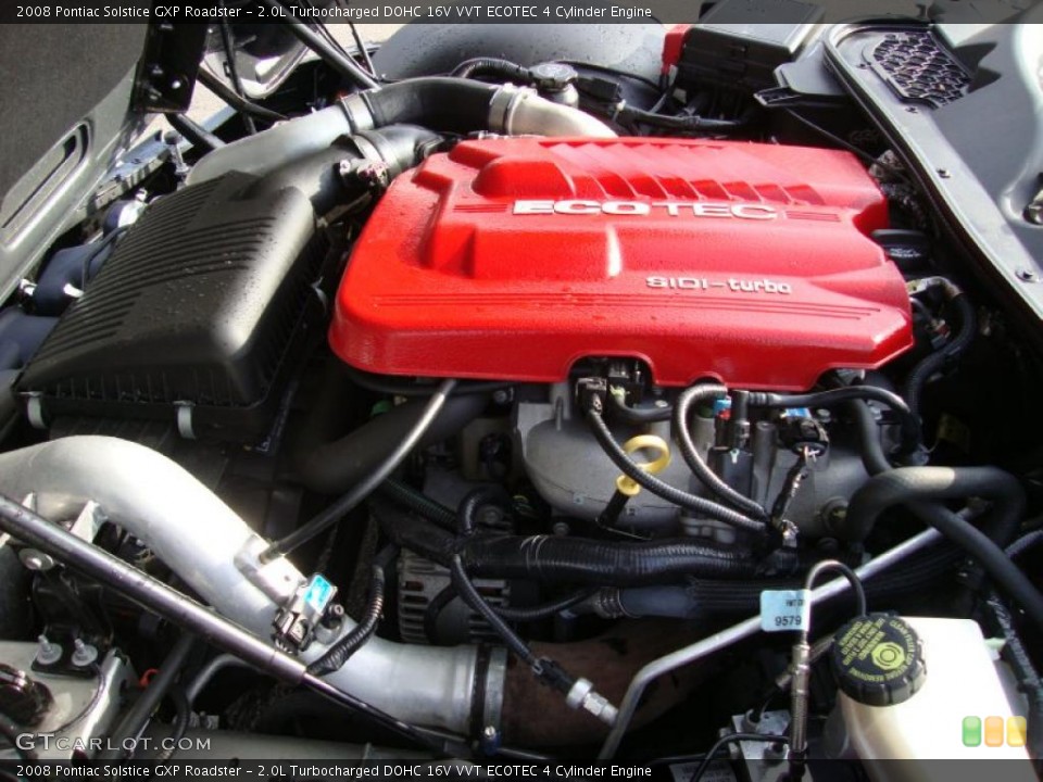 2.0L Turbocharged DOHC 16V VVT ECOTEC 4 Cylinder Engine for the 2008 Pontiac Solstice #42179920