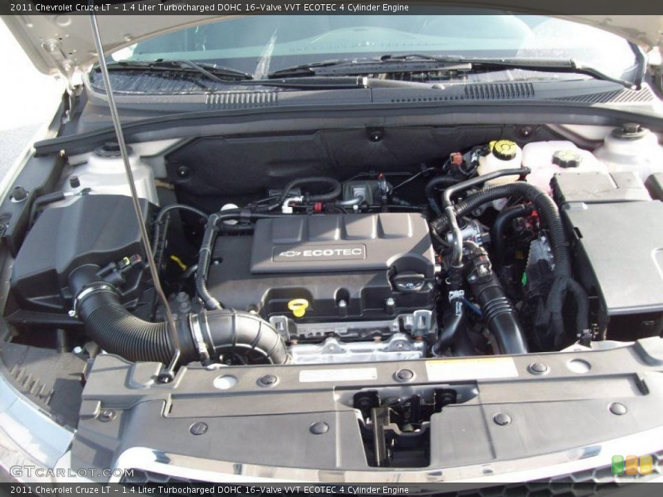 1.4 Liter Turbocharged DOHC 16-Valve VVT ECOTEC 4 Cylinder Engine for the 2011 Chevrolet Cruze #42183408