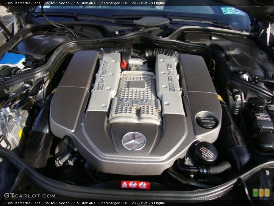 5.5 Liter AMG Supercharged SOHC 24-Valve V8 Engine for the 2005 Mercedes-Benz E #42183584