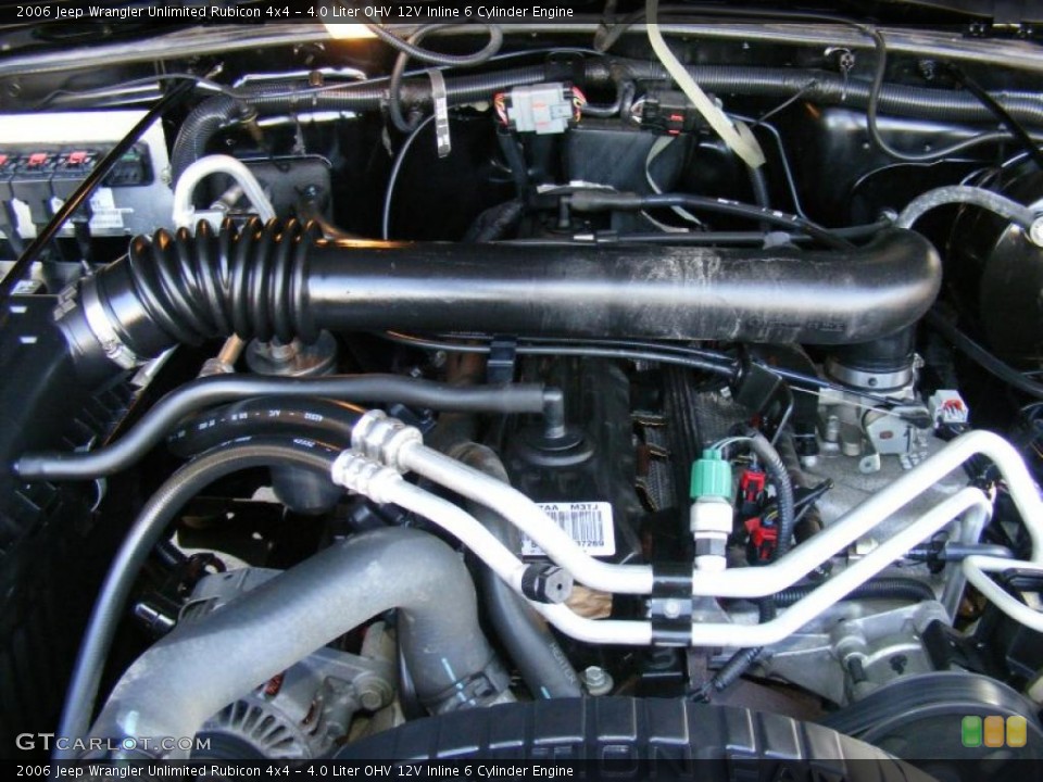 4.0 Liter OHV 12V Inline 6 Cylinder Engine for the 2006 Jeep Wrangler #42191947