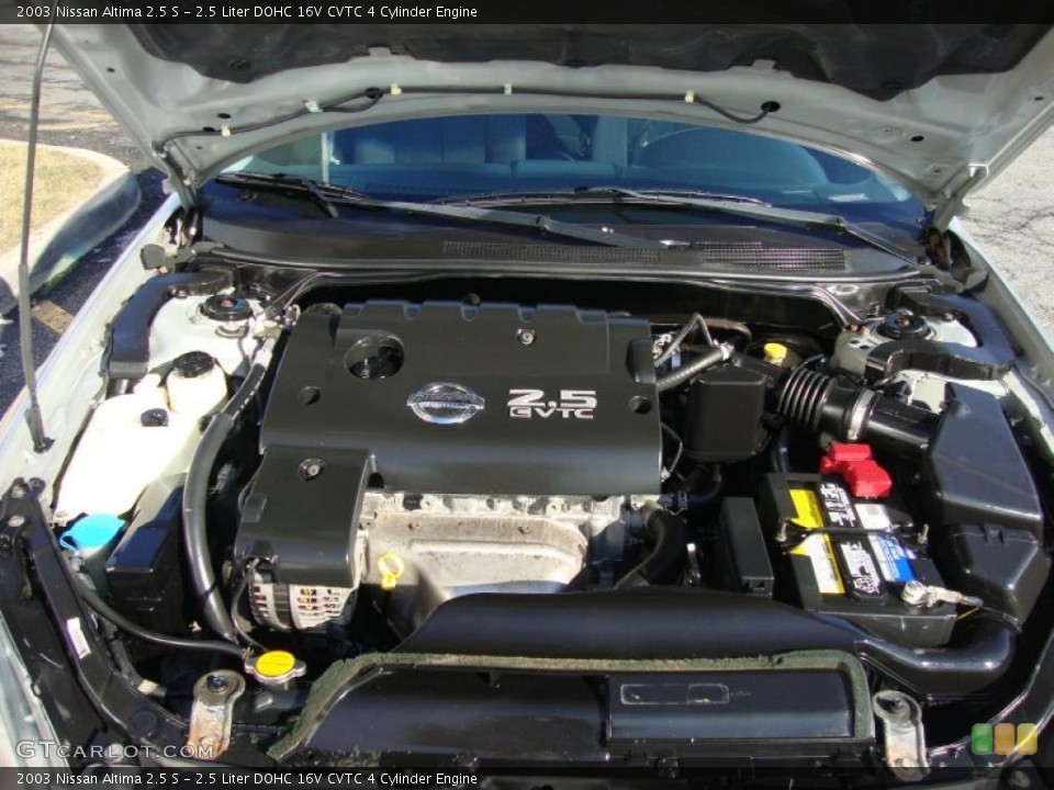 2.5 Liter DOHC 16V CVTC 4 Cylinder Engine for the 2003 Nissan Altima #42191987