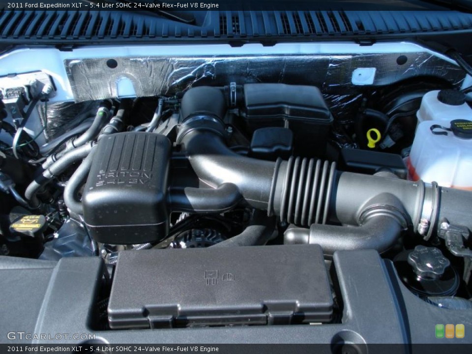 5.4 Liter SOHC 24-Valve Flex-Fuel V8 Engine for the 2011 Ford Expedition #42197223