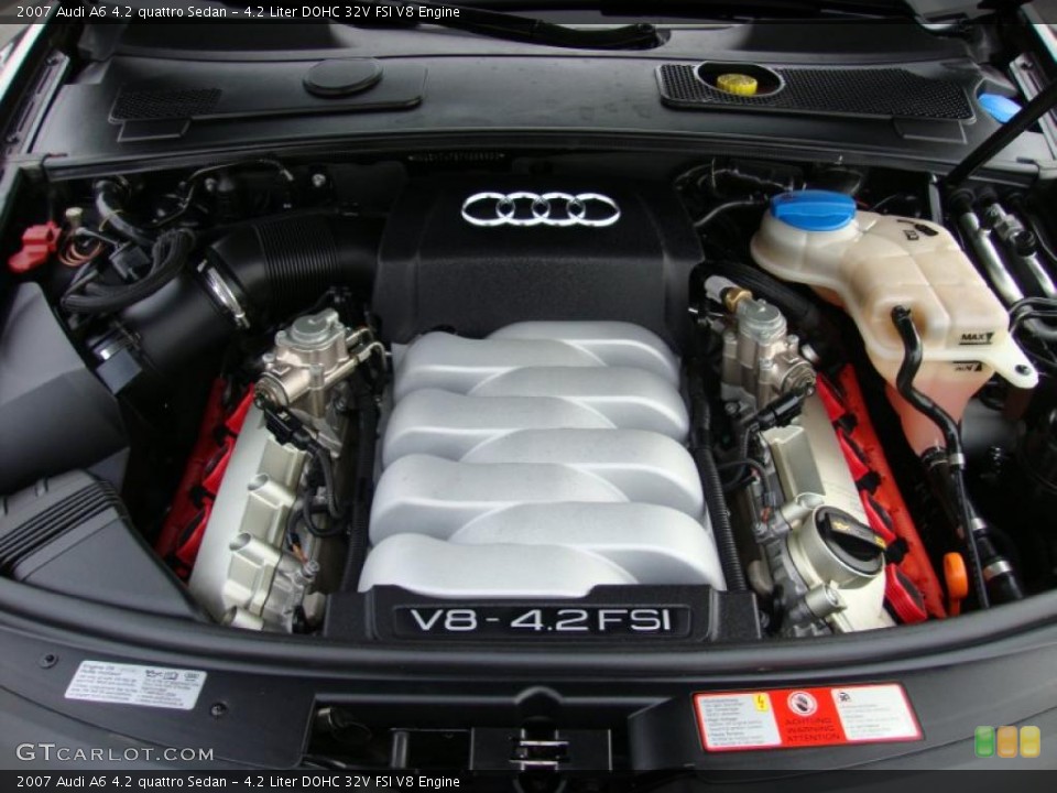4.2 Liter DOHC 32V FSI V8 Engine for the 2007 Audi A6 #42201075