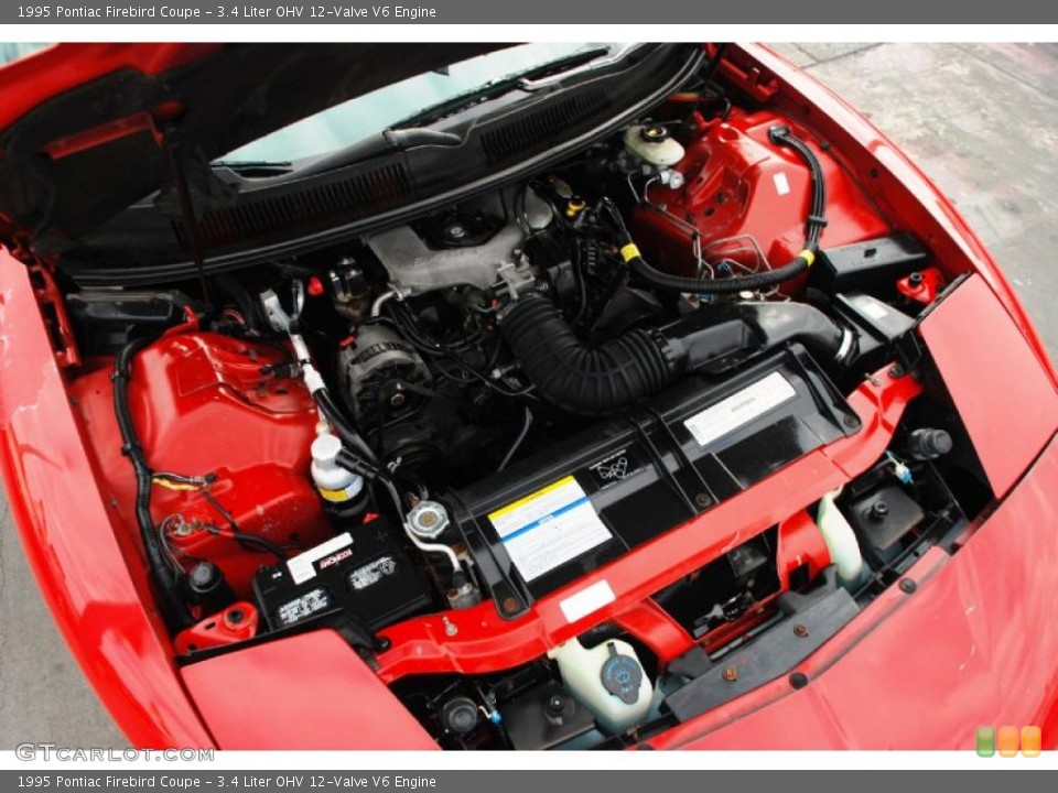 3.4 Liter OHV 12-Valve V6 Engine for the 1995 Pontiac Firebird #42206879