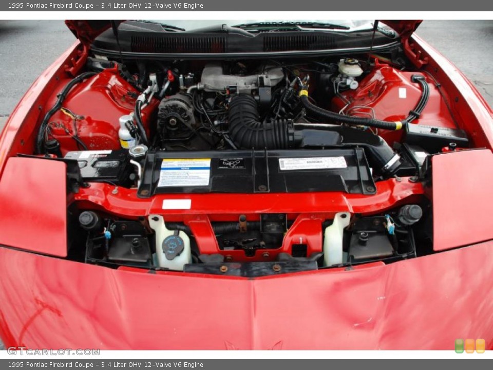 3.4 Liter OHV 12-Valve V6 Engine for the 1995 Pontiac Firebird #42206903