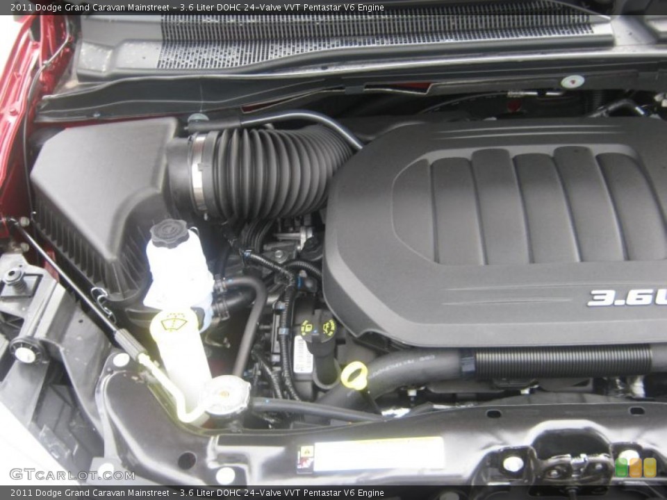 3.6 Liter DOHC 24-Valve VVT Pentastar V6 Engine for the 2011 Dodge Grand Caravan #42209091