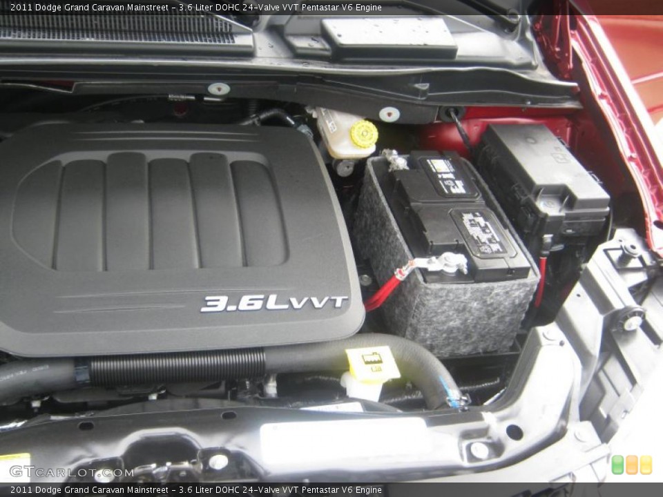 3.6 Liter DOHC 24-Valve VVT Pentastar V6 Engine for the 2011 Dodge Grand Caravan #42209103