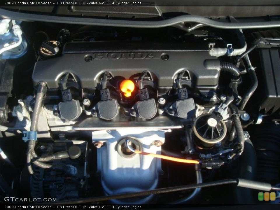 1.8 Liter SOHC 16-Valve i-VTEC 4 Cylinder Engine for the 2009 Honda Civic #42210947