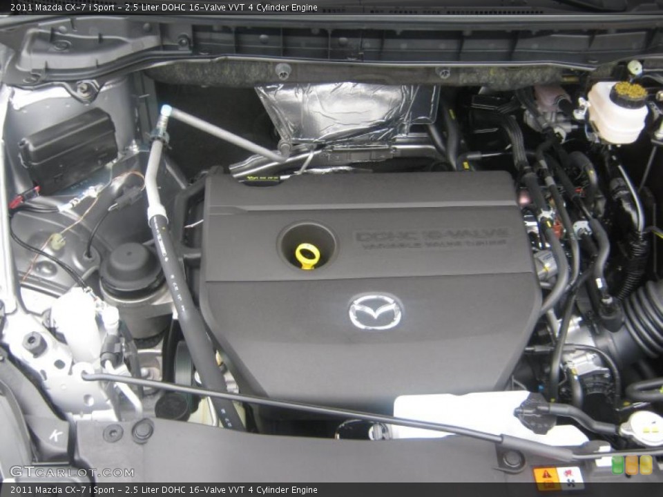 2.5 Liter DOHC 16-Valve VVT 4 Cylinder Engine for the 2011 Mazda CX-7 #42213375