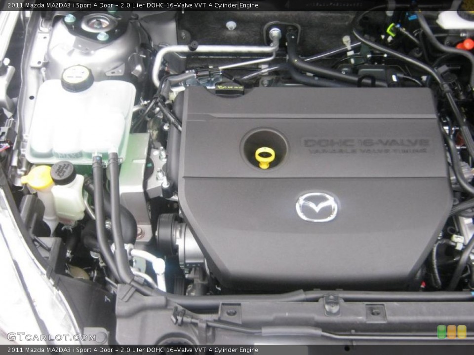 2.0 Liter DOHC 16-Valve VVT 4 Cylinder Engine for the 2011 Mazda MAZDA3 #42214620