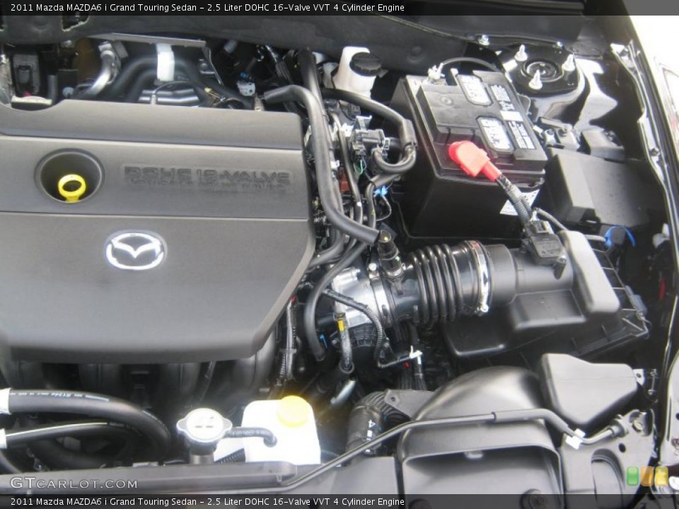 2.5 Liter DOHC 16-Valve VVT 4 Cylinder Engine for the 2011 Mazda MAZDA6 #42215447