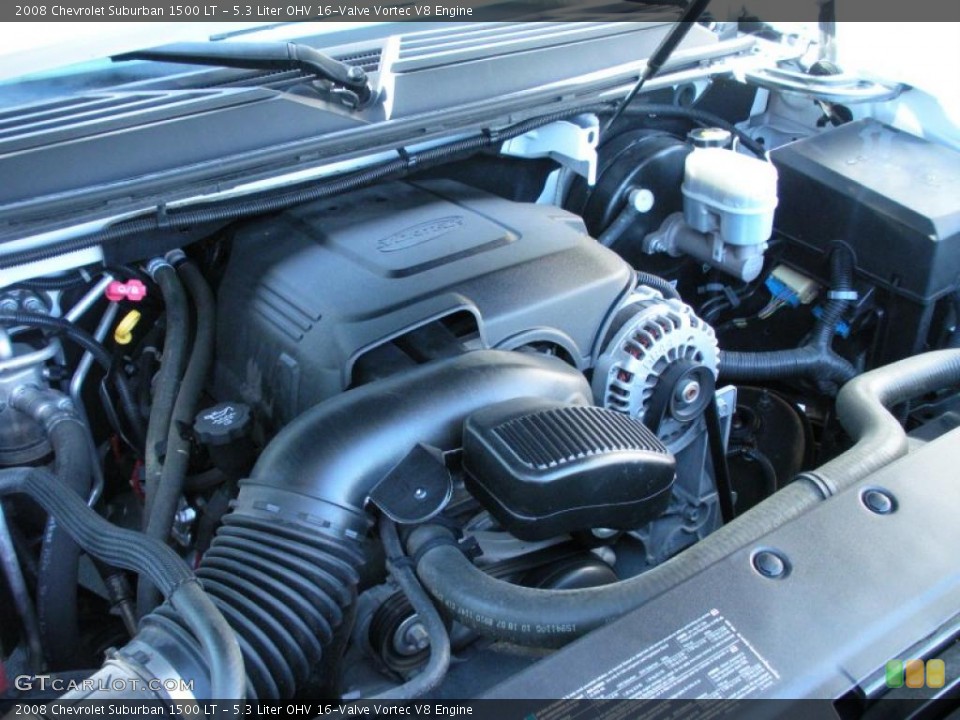 5.3 Liter OHV 16-Valve Vortec V8 Engine for the 2008 Chevrolet Suburban #42220696