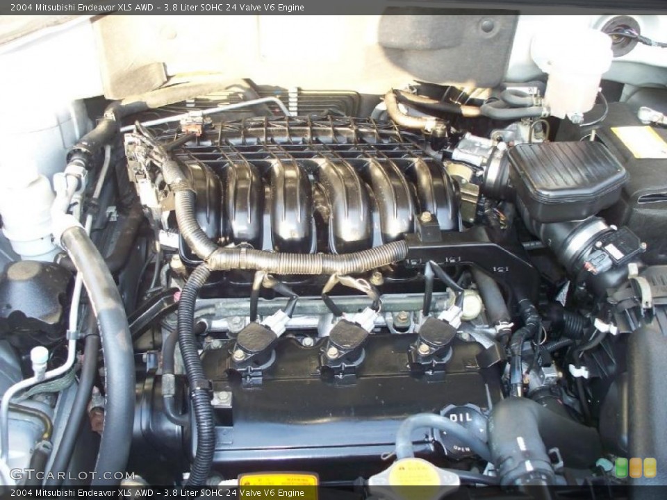 3.8 Liter SOHC 24 Valve V6 Engine for the 2004 Mitsubishi Endeavor #42226200