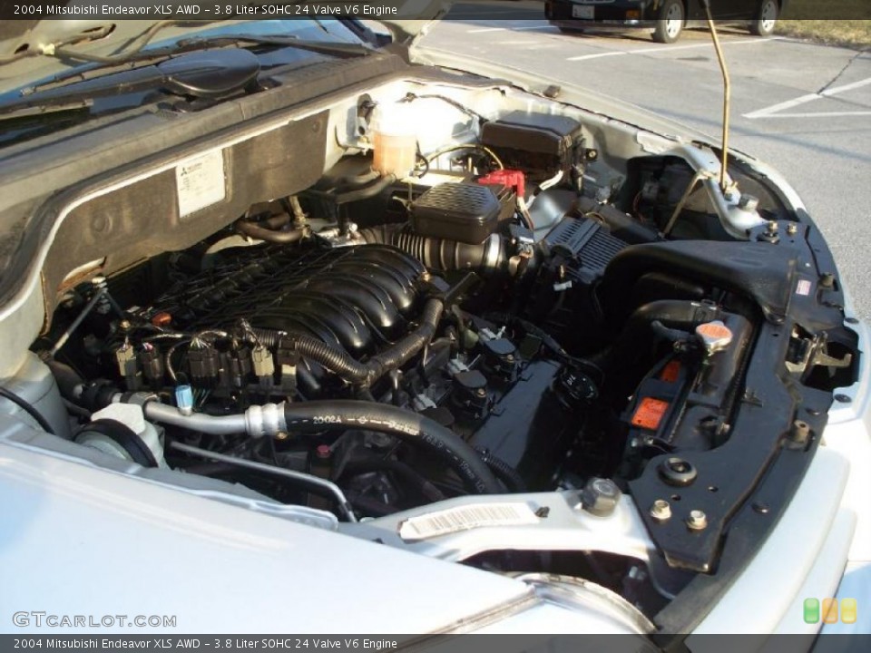 3.8 Liter SOHC 24 Valve V6 Engine for the 2004 Mitsubishi Endeavor #42226216