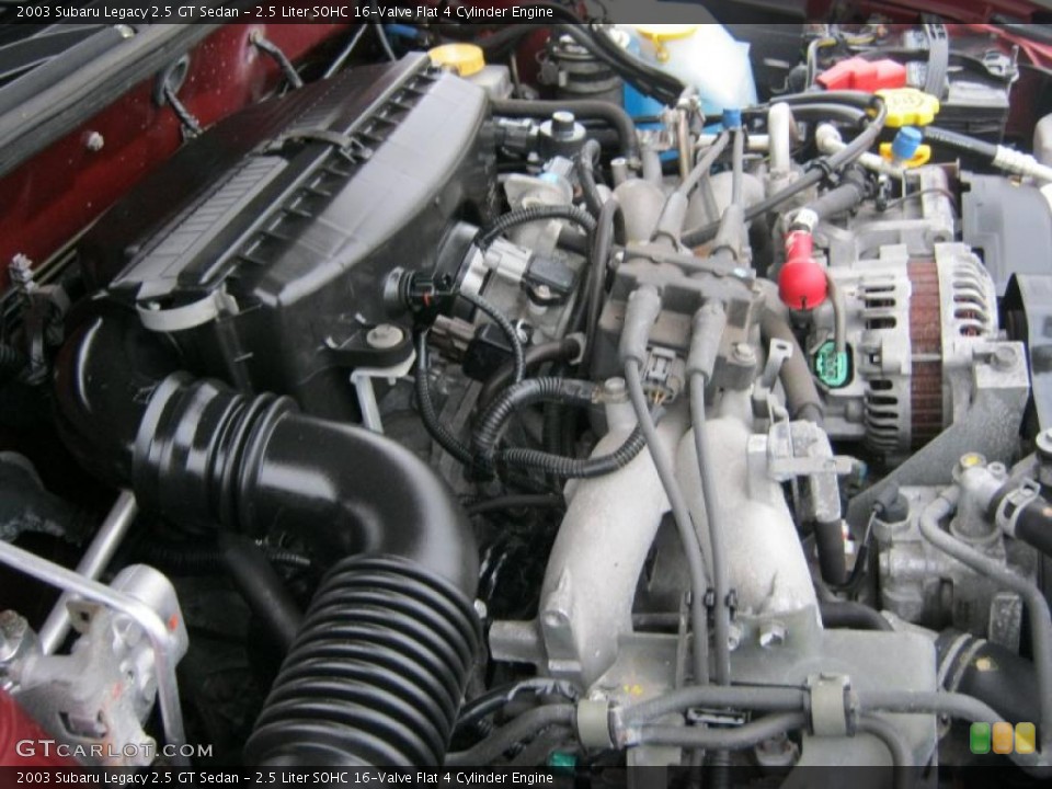 2.5 Liter SOHC 16-Valve Flat 4 Cylinder Engine for the 2003 Subaru Legacy #42227432