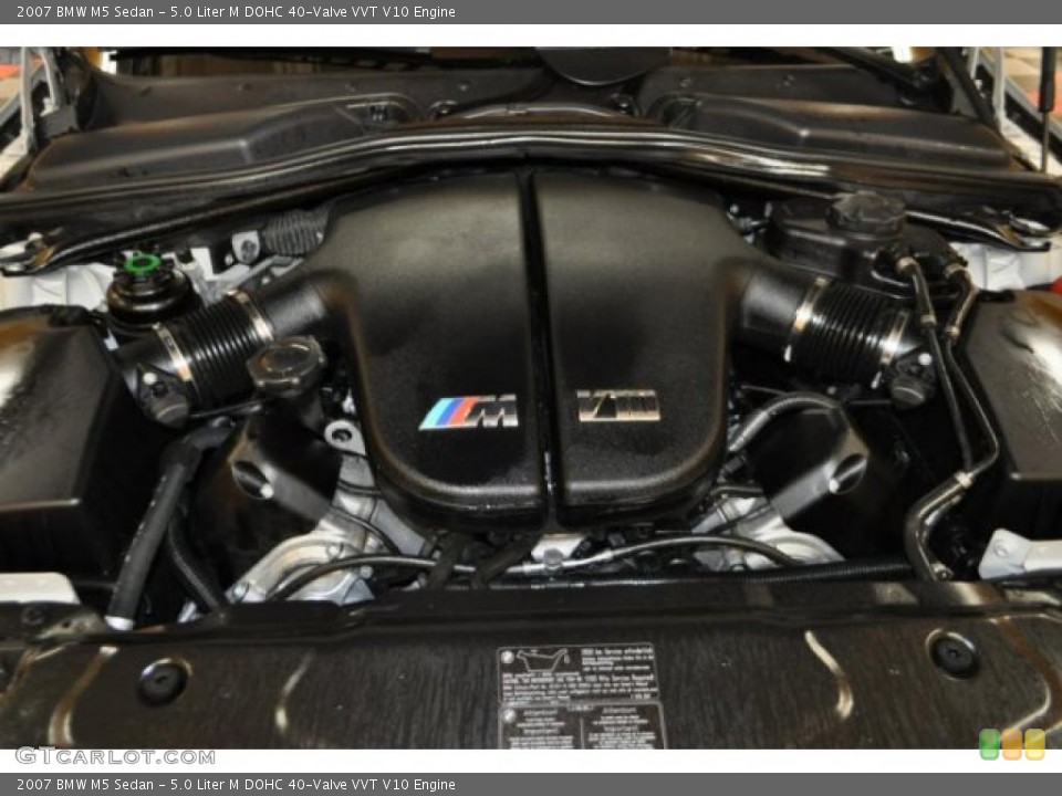 5.0 Liter M DOHC 40-Valve VVT V10 Engine for the 2007 BMW M5 #42231508