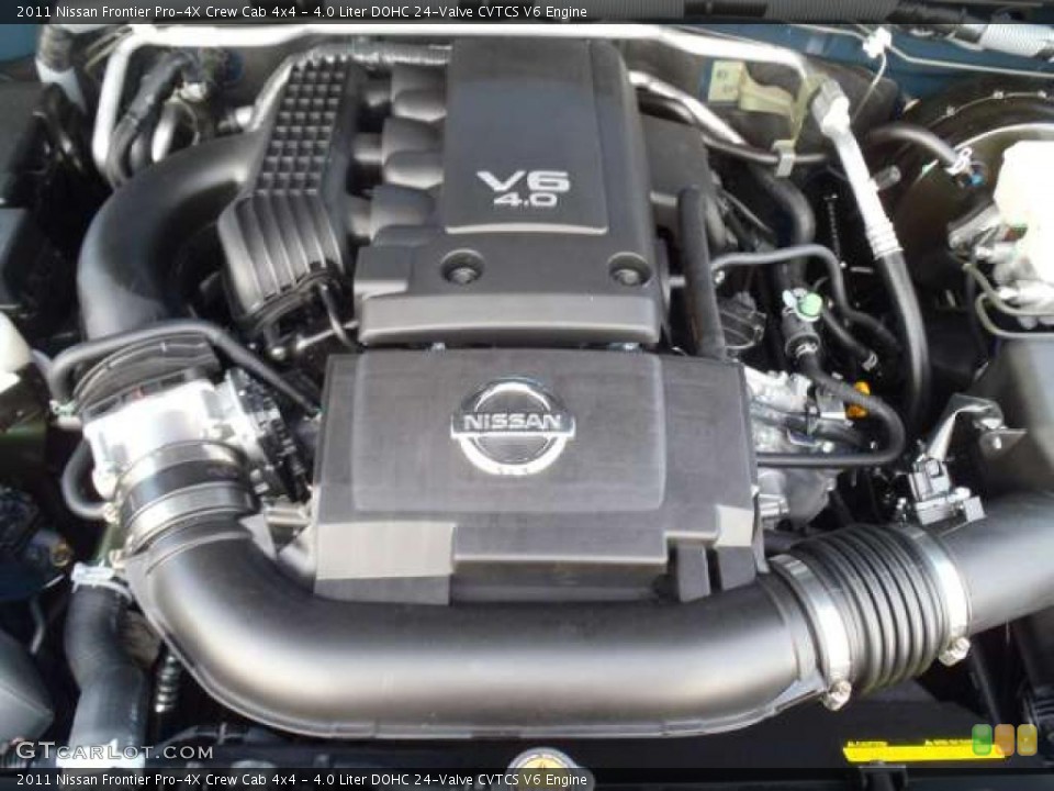 4.0 Liter DOHC 24-Valve CVTCS V6 Engine for the 2011 Nissan Frontier #42245518