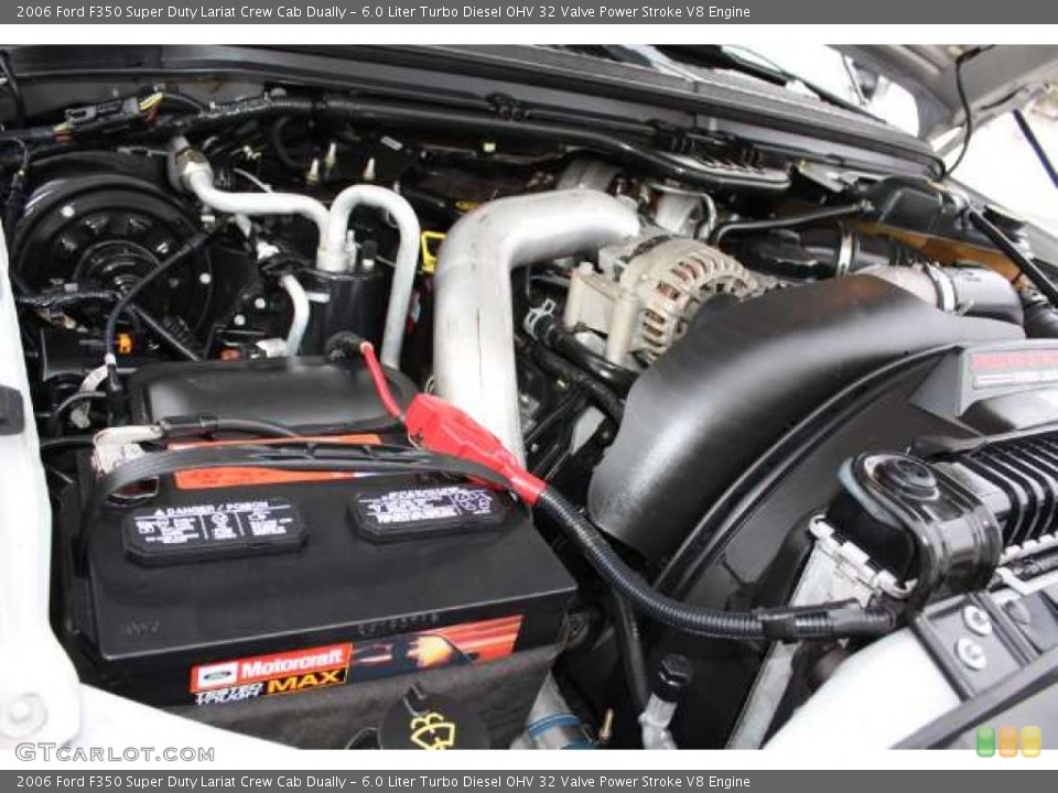 6.0 Liter Turbo Diesel OHV 32 Valve Power Stroke V8 Engine for the 2006 Ford F350 Super Duty #42248726