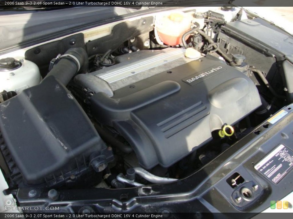 2.0 Liter Turbocharged DOHC 16V 4 Cylinder Engine for the 2006 Saab 9-3 #42260318
