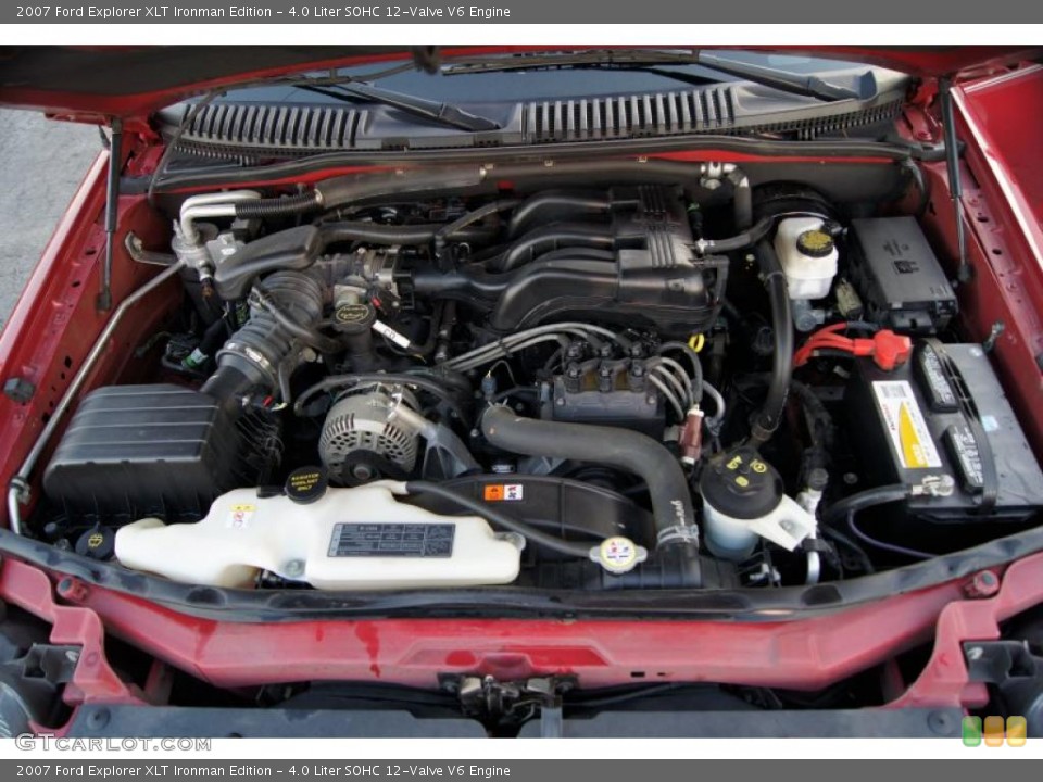 4.0 Liter SOHC 12-Valve V6 Engine for the 2007 Ford Explorer #42263036